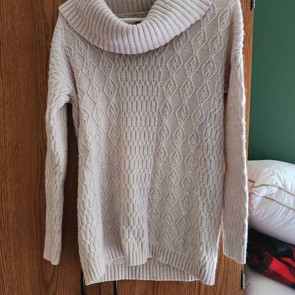 Laura Ashley Ivory Cowl Neck Sweater